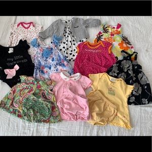 Dresses, baby girl, 0-3 months